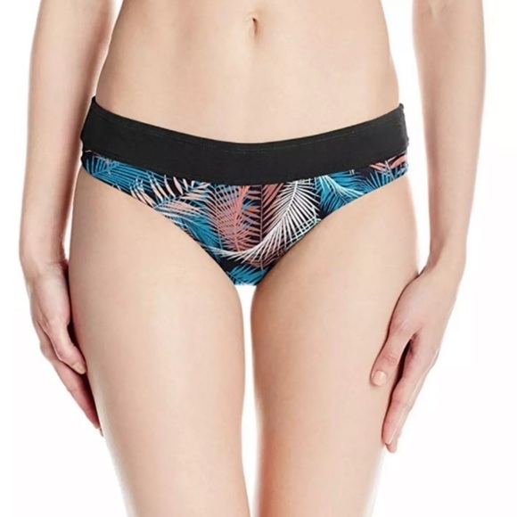 Carve Designs Catalina Bikini Bottom NWOT Black Palm - Picture 8 of 8